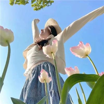 冬天的女子